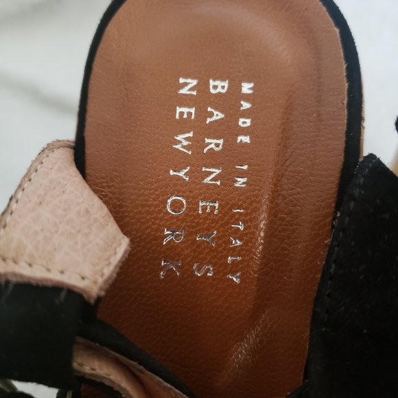 Barney's Newyork Cork Wedges - Picture 2 of 8